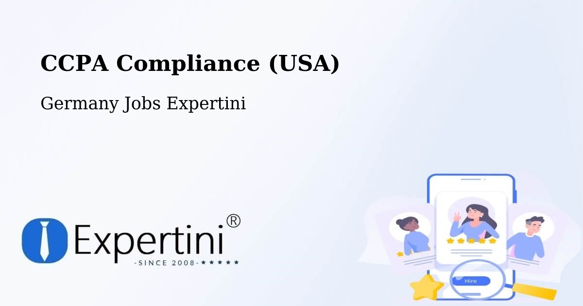 CCPA Privacy Rights & Compliance Notice – Uffenheim - Germany Jobs Expertini